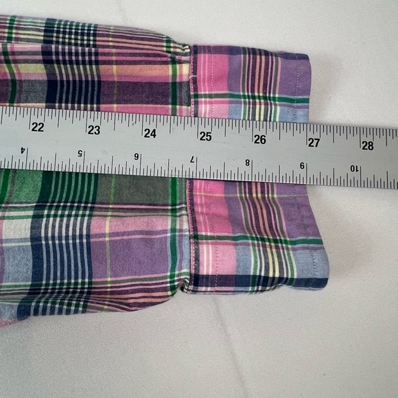 Ralph Lauren Men's Classic-Fit Performance Oxford‎ Shirt Pink/ Blue XXL - Picture 6 of 10